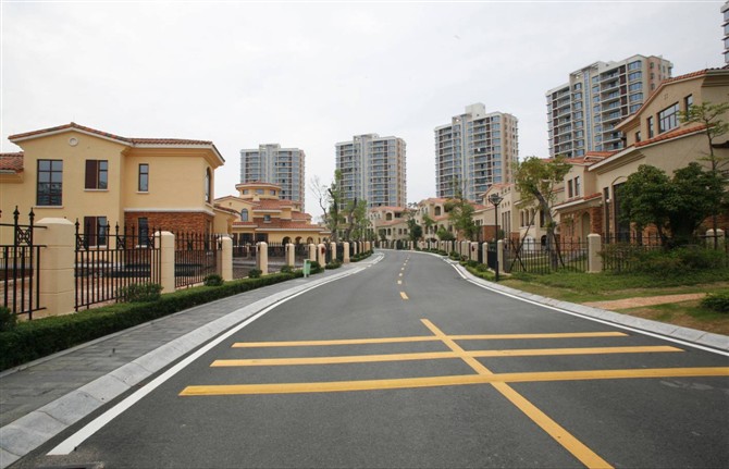 重慶小區(qū)道路標(biāo)線(xiàn)劃線(xiàn)
